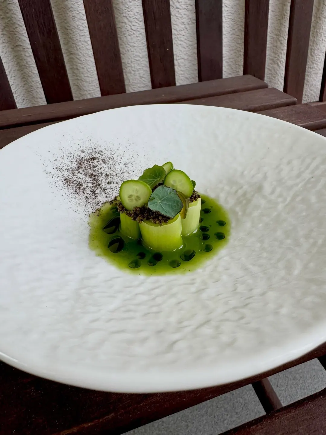 Rezept: Lauch mit Gurken-Koriandersud – Bild 3